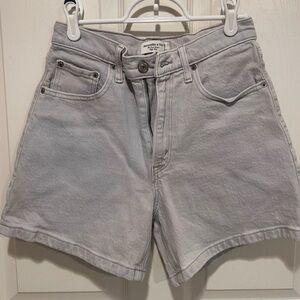 Abercrombie & Fitch Gray Jean Shorts Casual Style